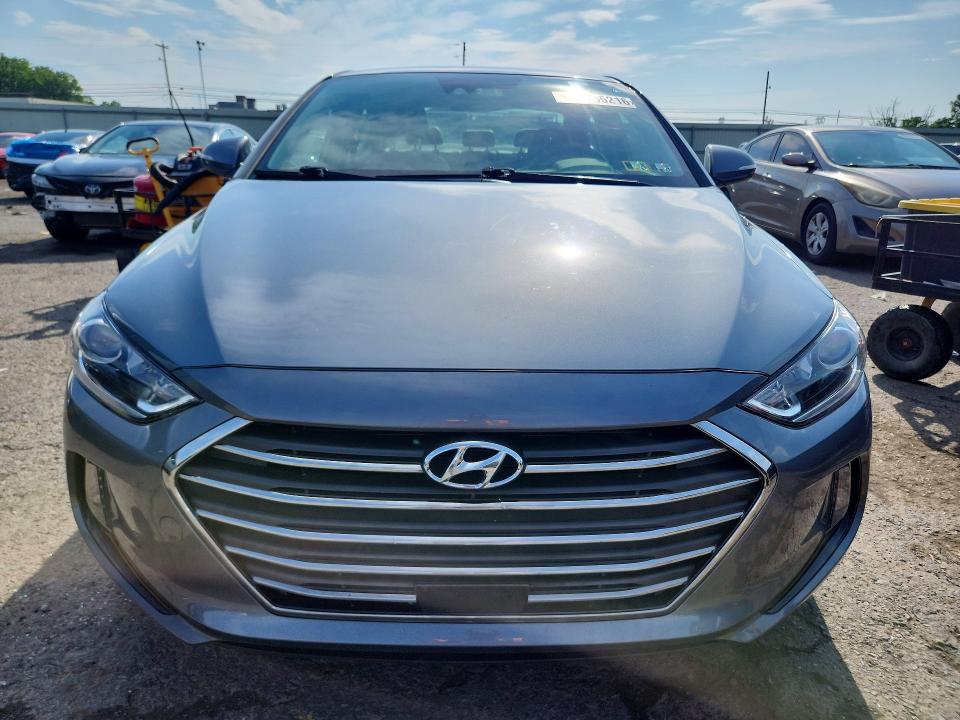 2017 Hyundai Elantra VIN KMHD84LF6HU355739 COPART salvage auction — REAR END, Pa - Certificate Of Salvage, sold $4,200 on 2026-07-17 (photo 5)