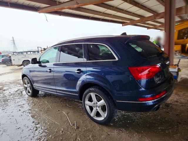2014 Audi Q7 VIN WA1LGAFE4ED009229 COPART salvage auction — MINOR DENT/SCRATCHES, TX - CERTIFICATE OF TITLE, sold $725 on 2026-07-31 (photo 2)