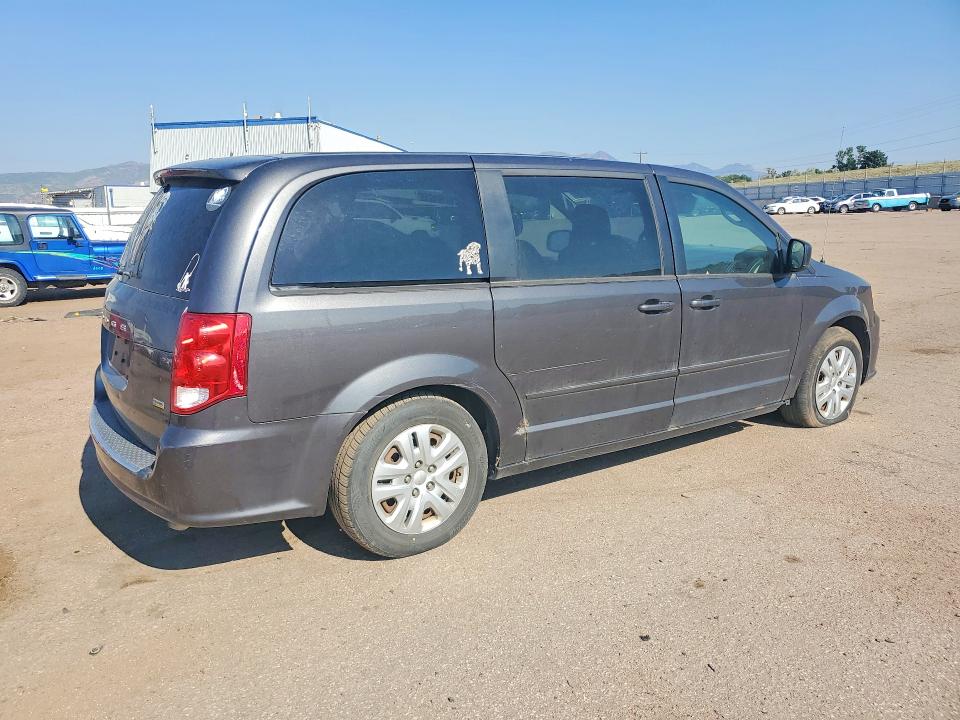 2016 Dodge Caravan VIN 2C4RDGBG1GR262740 COPART salvage auction — MECHANICAL, Co - Dis/Dlr/Exp Only Clean Title, sold $350 on 2026-07-22 (photo 3)