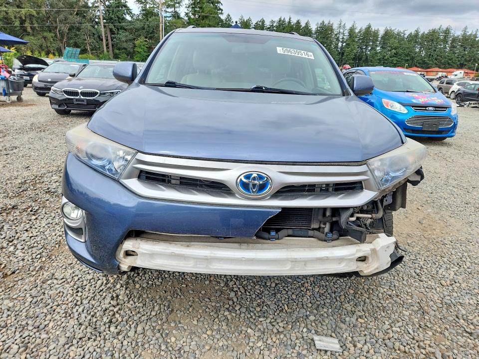 2011 Toyota Highlander VIN JTEBC3EH5B2000790 COPART salvage auction — FRONT END, Wa - Bill Of Sale, sold $2,150 on 2026-07-31 (photo 5)