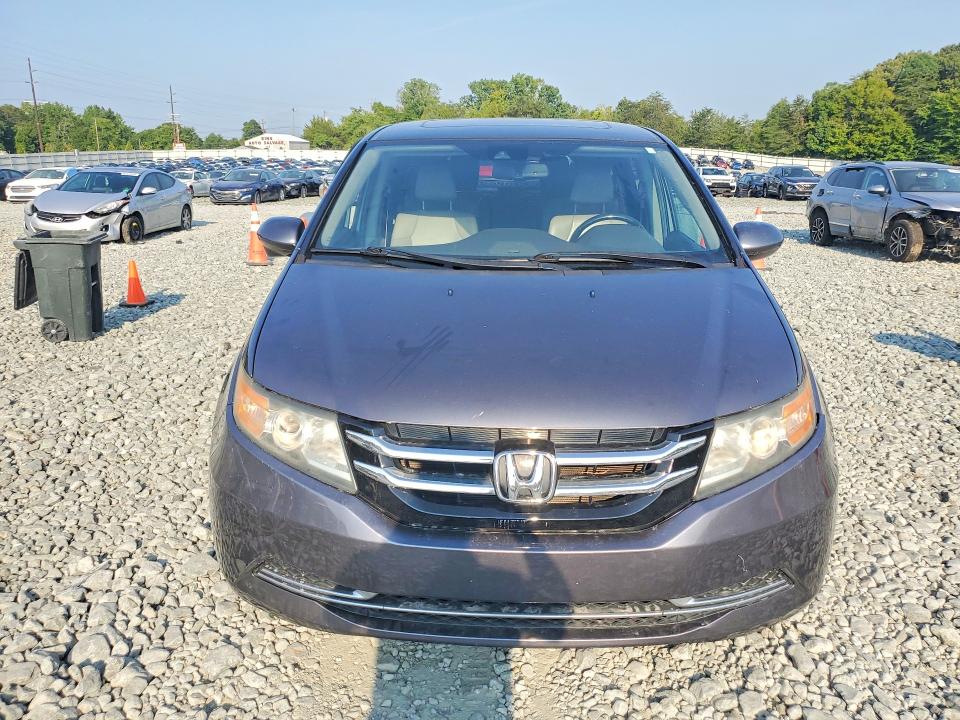 2015 Honda Odyssey VIN 5FNRL5H69FB070255 COPART salvage auction — FRONT END, NC - DEALER ONLY CLEAN TITLE, sold $3,700 on 2026-07-30 (photo 5)