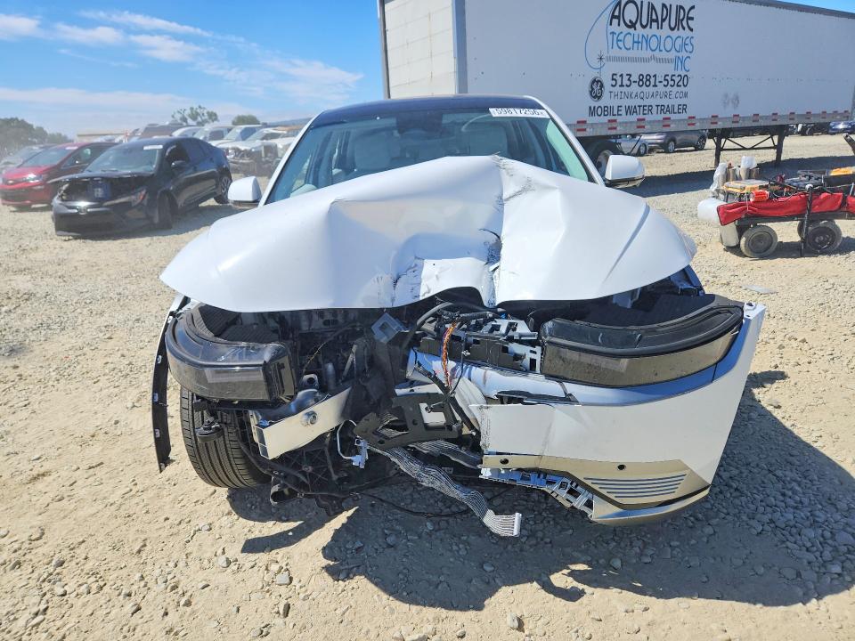 2024 Hyundai Ioniq VIN KM8KR4DE2RU253494 COPART salvage auction — FRONT END, Ca - Salvage Certificate, sold $7,500 on 2026-07-28 (photo 5)