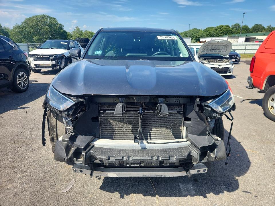 2023 Toyota Highlander VIN 5TDKDRBHXPS007243 COPART salvage auction — FRONT END, MA - CERTIFICATE OF TITLE, sold $12,900 on 2026-07-15 (photo 5)