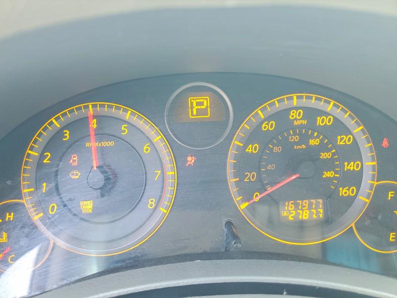 2006 Infiniti G35 VIN JNKCV51E86M522168 COPART salvage auction — VANDALISM, Ca - Salvage Certificate, sold $450 on 2026-07-31 (photo 9)