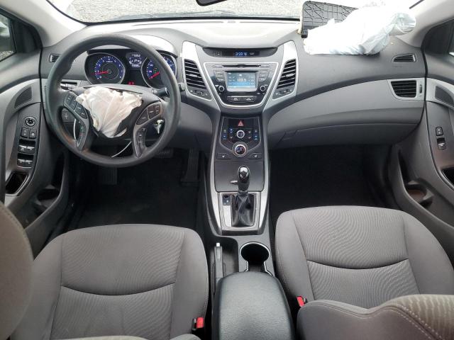 2014 Hyundai Elantra VIN KMHDH4AE8EU201975 COPART salvage auction — FRONT END, Fl - Certificate Of Destruction, sold $650 on 2026-07-28 (photo 8)