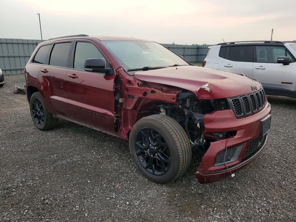 2021 Jeep Grand cherokee VIN 1C4RJFBG5MC684842 COPART salvage auction — FRONT END, On - Permit No Brand - Unfit, sold $500 on 2026-07-28 (photo 4)