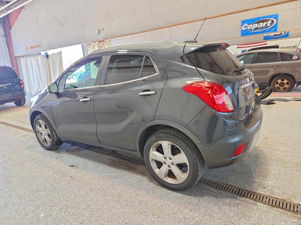 2016 Buick Encore VIN KL4CJASB2GB729012 COPART salvage auction — FRONT END, Ny - Mv-907A Salvage Certificate, sold $875 on 2026-07-27 (photo 2)