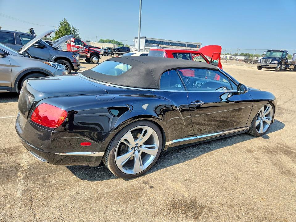 2013 Bentley Continental VIN SCBGR3ZA6DC079120 COPART salvage auction — FRONT END, St - Salvage Title, sold $20,600 on 2026-09-10 (photo 3)