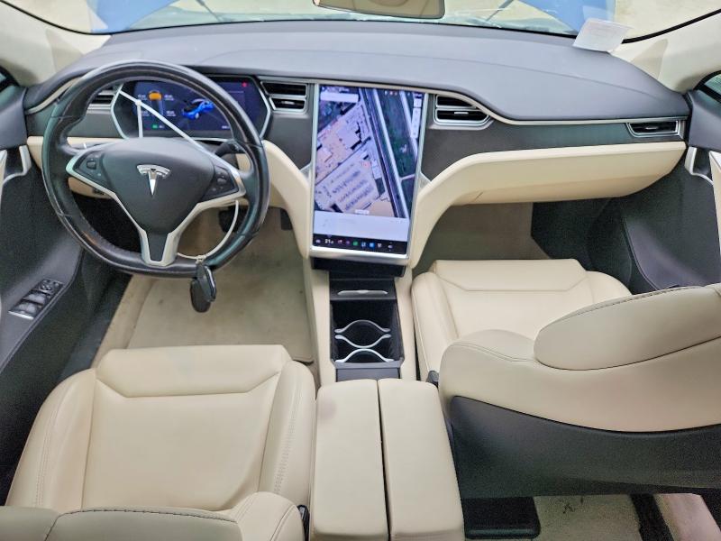 2017 Tesla Model s VIN 5YJSA1E24HF223290 COPART salvage auction — FRONT END, Ab - Bos - Salvage, sold $2,250 on 2026-07-23 (photo 8)