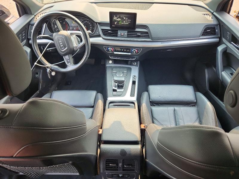 2020 Audi Q5 VIN WA1ANAFY9L2096075 COPART salvage auction — FRONT END, Fl - Certificate Of Destruction, sold $350 on 2026-07-23 (photo 8)