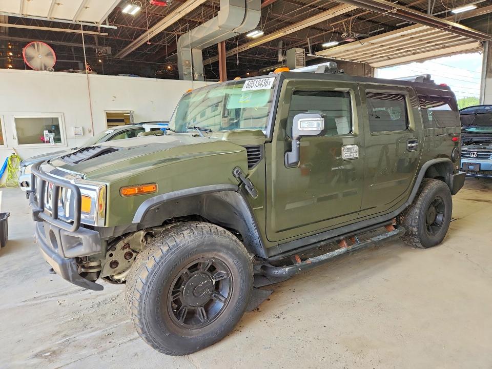 2003 Hummer H2 VIN 5GRGN23U83H145186 COPART salvage auction — MECHANICAL, MN - CERTIFICATE OF TITLE, sold $850 on 2026-07-16 (photo 1)