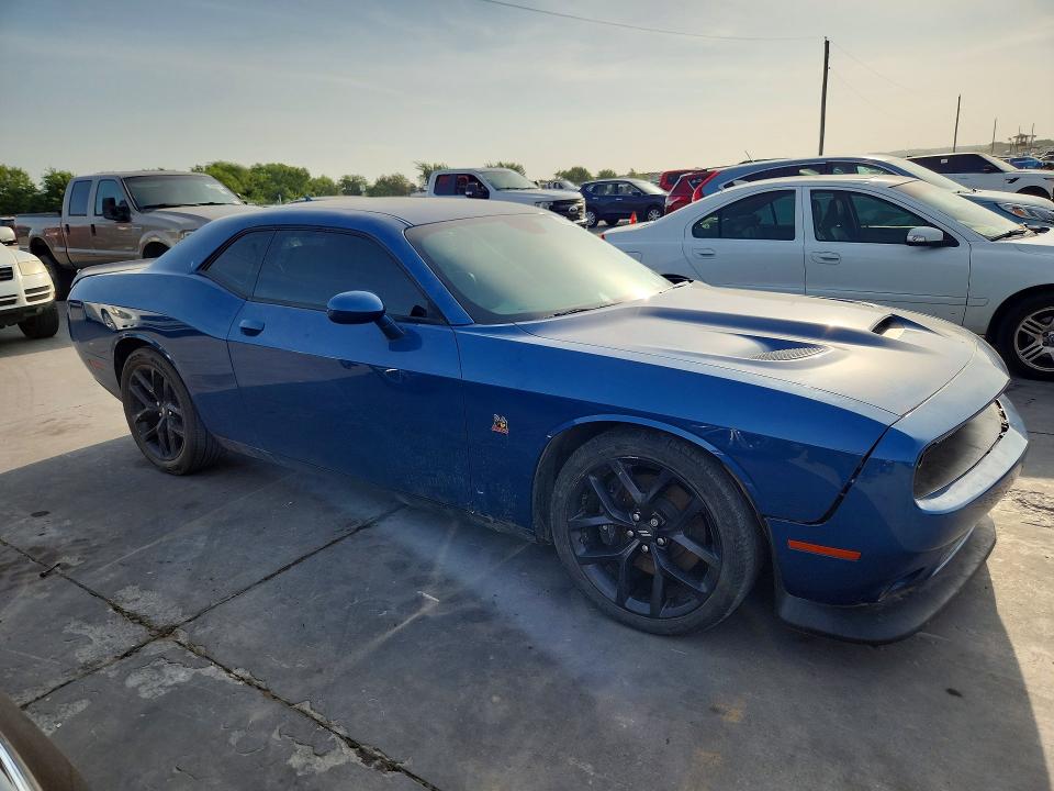2021 Dodge Challenger VIN 2C3CDZFJ7MH537718 COPART salvage auction — FRONT END, Tx - Certificate Of Title (P), sold $20,200 on 2026-08-20 (photo 4)