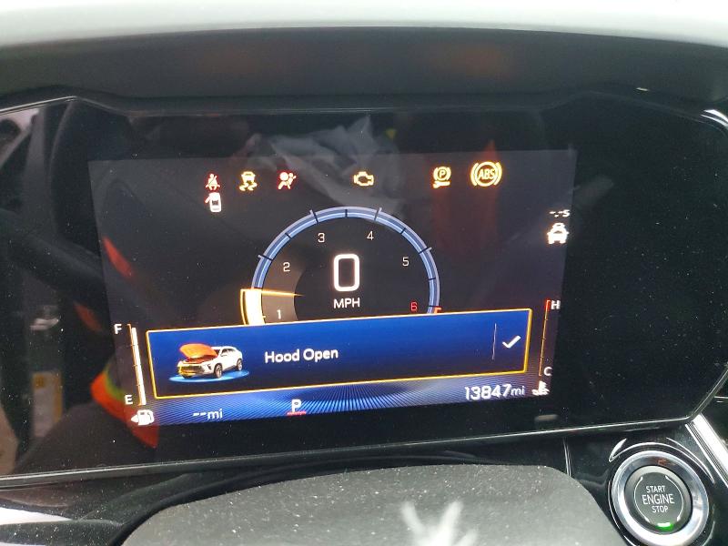 2024 Chevrolet Trax VIN KL77LJE29RC116151 COPART salvage auction — FRONT END, Fl - Cert Of Title Slvg Rebuildable, sold $11,300 on 2026-07-14 (photo 9)