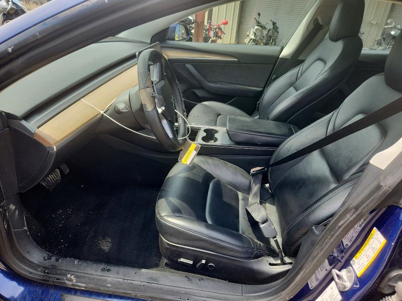 2022 Tesla Model 3 VIN 5YJ3E1EA9NF287417 COPART salvage auction — SIDE, NJ - CERTIFICATE OF TITLE, sold $5,200 on 2026-07-22 (photo 7)