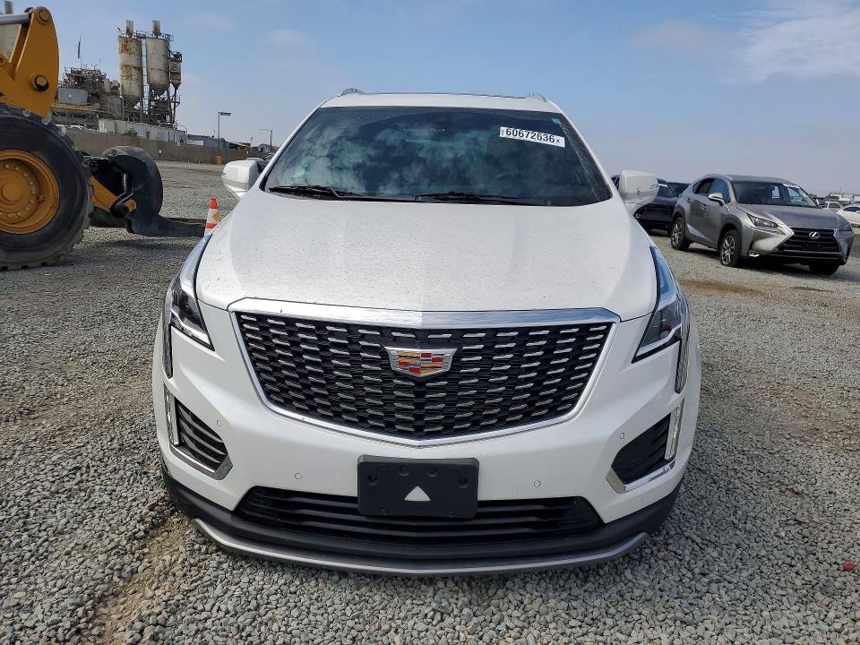 2024 Cadillac Xt5 VIN 1GYKNCRSXRZ720781 COPART salvage auction — FRONT END, Ca - Salvage Certificate, sold $9,100 on 2026-07-21 (photo 5)