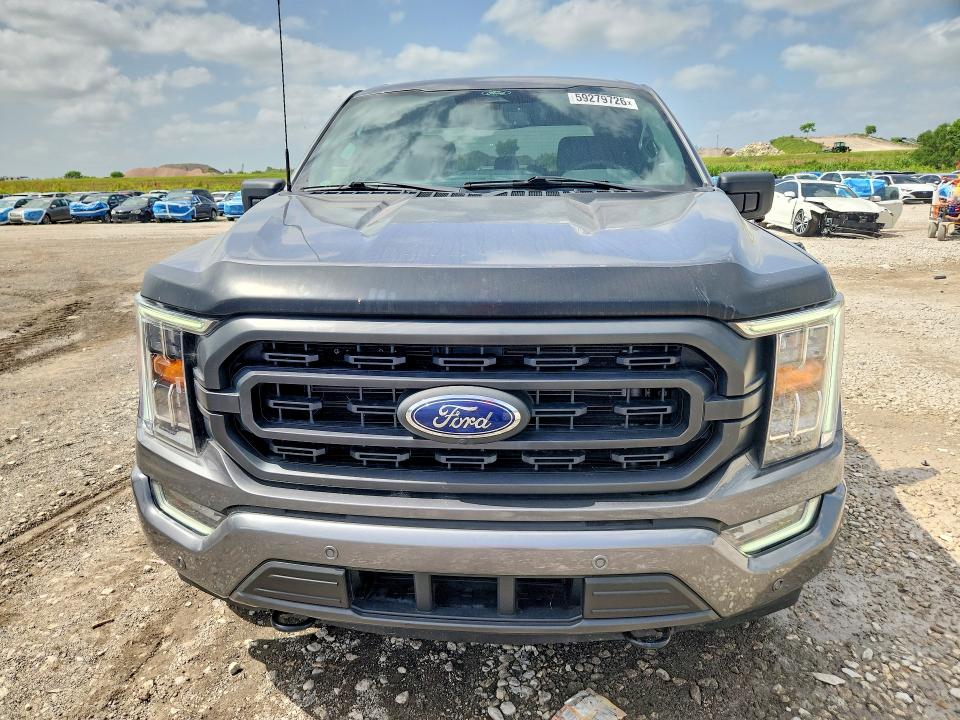 2022 Ford F-150 VIN 1FTFW1E81NFA85142 COPART salvage auction — MECHANICAL, Pa - Cert Of Salvage-W=Flood Veh, sold $13,100 on 2026-07-28 (photo 5)