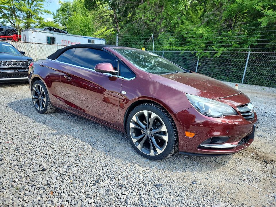 2018 Buick Cascada VIN W04WH3N57JG055573 COPART salvage auction — WATER/FLOOD, Oh - Cert Of Title-Flood Vehicle, sold $1,800 on 2026-07-23 (photo 4)