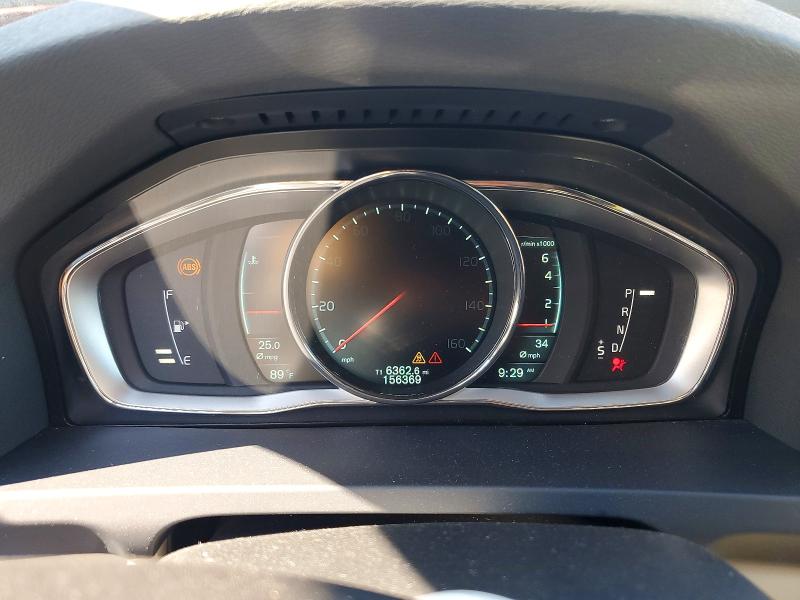 2014 Volvo S60 VIN YV1612FS7E1282189 COPART salvage auction — FRONT END, Nc - Salvage Certificate Of Title, sold $400 on 2026-08-13 (photo 9)