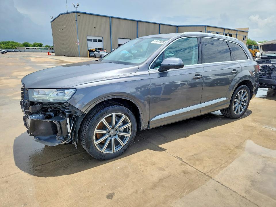 2019 Audi Q7 VIN WA1LAAF75KD004426 COPART salvage auction — FRONT END, TX - SALVAGE VEHICLE TITLE (P), sold $10,700 on 2026-07-23 (photo 1)
