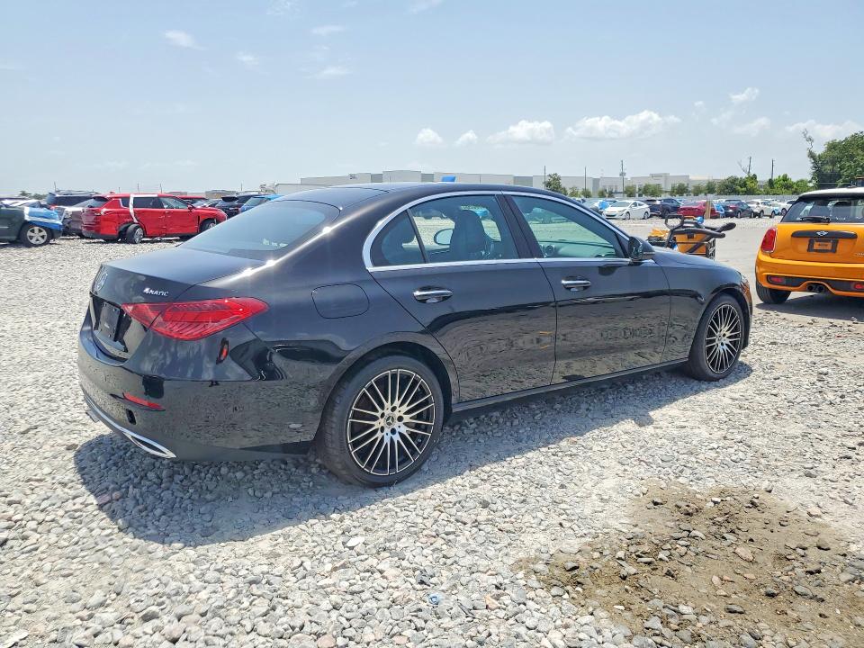 2025 Mercedes-benz C class VIN W1KAF4HB6SR299854 COPART salvage auction — STRIPPED, MD - CERTIFICATE OF TITLE, sold $21,800 on 2026-07-15 (photo 3)