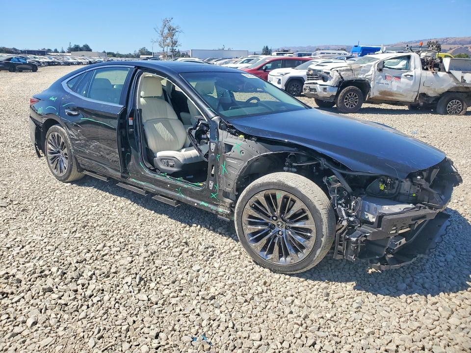 2022 Lexus Ls VIN JTHD51FF9N5017506 COPART salvage auction — FRONT END, Ca - Salvage Certificate, sold $23,500 on 2026-08-27 (photo 4)