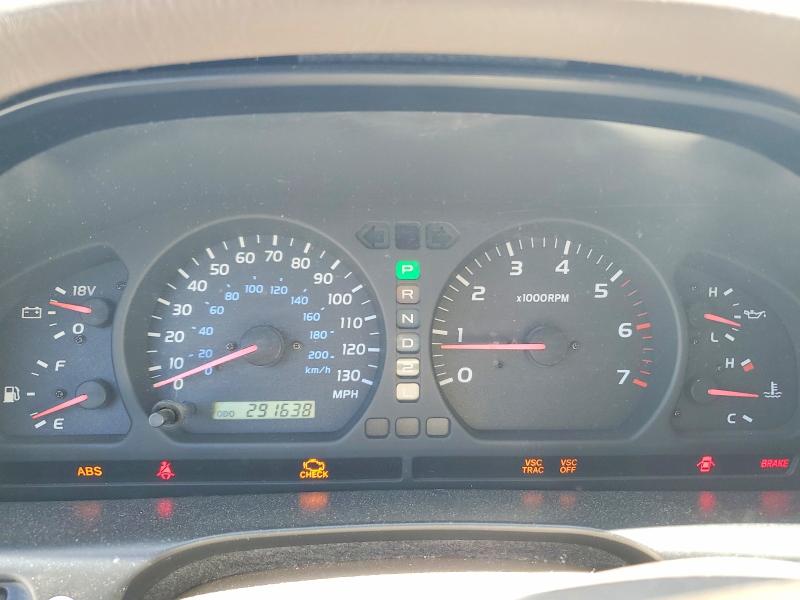 2000 Toyota Land cruiser VIN JT3HT05J5Y0107685 COPART salvage auction — MINOR DENT/SCRATCHES, Oh - Certificate Of Title, sold $875 on 2026-07-31 (photo 9)