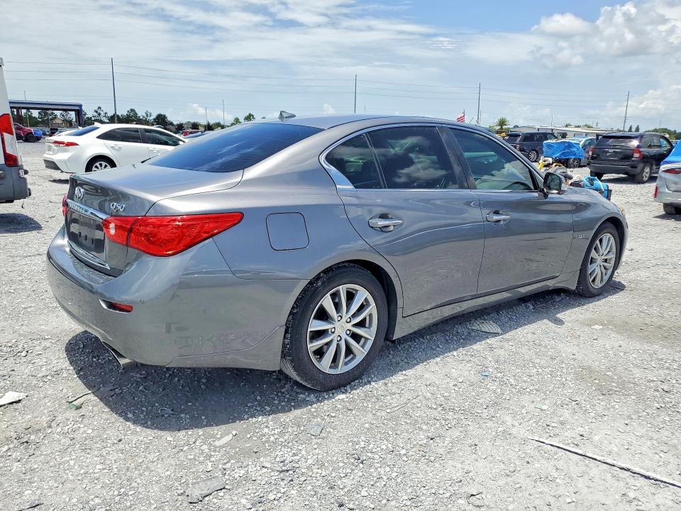 2017 Infiniti Q50 VIN JN1EV7AP6HM732586 COPART salvage auction — MECHANICAL, Fl - Certificate Of Title, sold $825 on 2026-07-31 (photo 3)