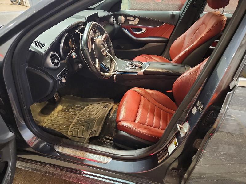 2015 Mercedes-benz C-klasse VIN 55SWF4KB3FU007936 COPART salvage auction — REAR END, Ak - Cert Of Veh Title-Reconstructe, sold $2,100 on 2026-07-21 (photo 7)