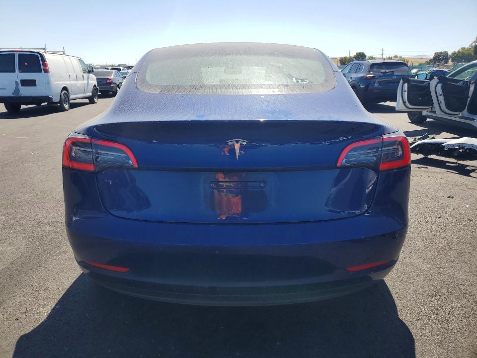 2020 Tesla Model 3 VIN 5YJ3E1EA0LF706042 COPART salvage auction — SIDE, Ca - Salvage Certificate, sold $6,300 on 2026-07-22 (photo 6)