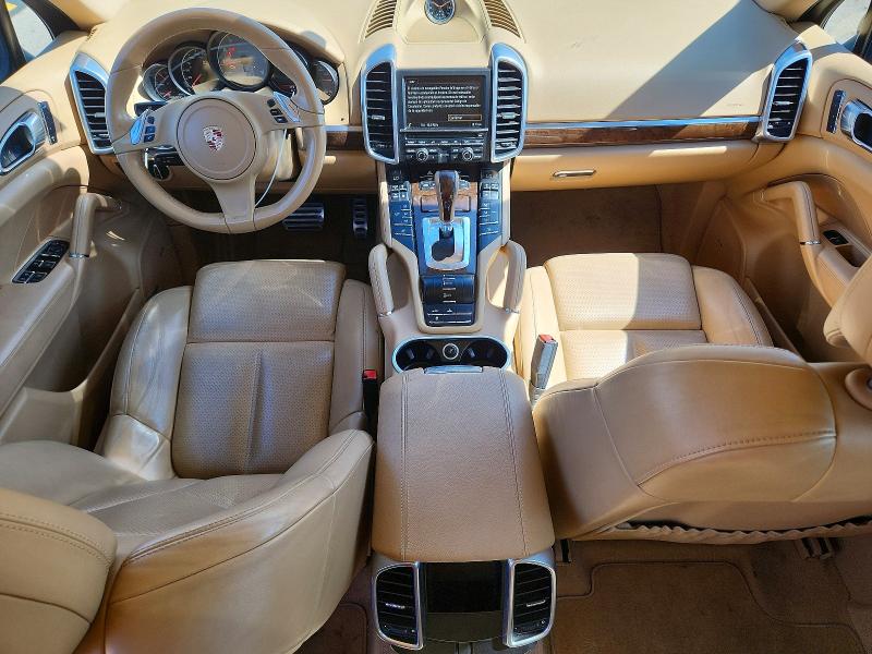 2014 Porsche Cayenne VIN WP1AE2A22ELA51294 COPART salvage auction — HAIL, Co - Certificate Of Title, sold $5,200 on 2026-07-29 (photo 8)