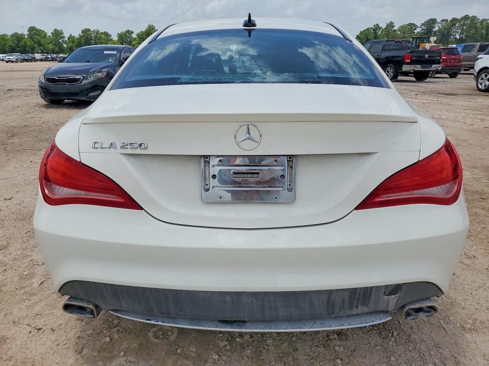 2014 Mercedes-benz Cla-klasse VIN WDDSJ4EB8EN048594 COPART salvage auction — FRONT END, Tx - Salvage Vehicle Title, sold $625 on 2026-07-28 (photo 6)