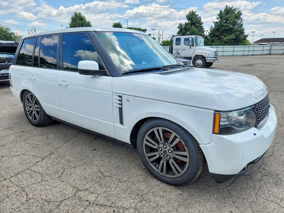 2012 Land rover RANGE ROVER VIN SALME1D41CA365476 COPART salvage auction — MECHANICAL, Oh - Certificate Of Title, sold $350 on 2026-08-23 (photo 4)