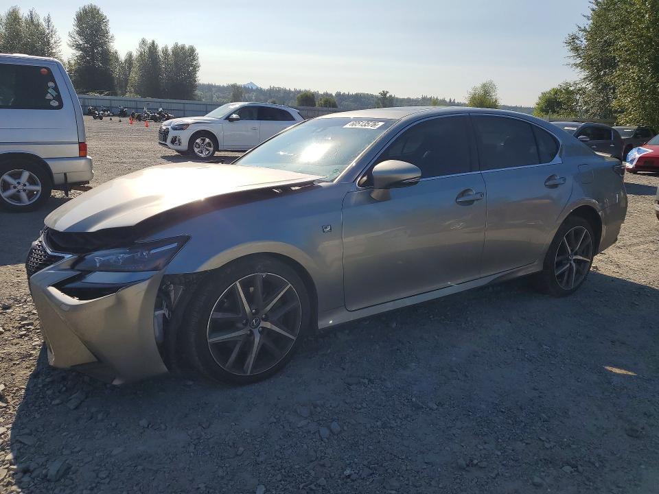 2017 Lexus Gs VIN JTHCZ1BL7HA005782 COPART salvage auction — FRONT END, WA - BILL OF SALE, sold $1,500 on 2026-07-27 (photo 1)