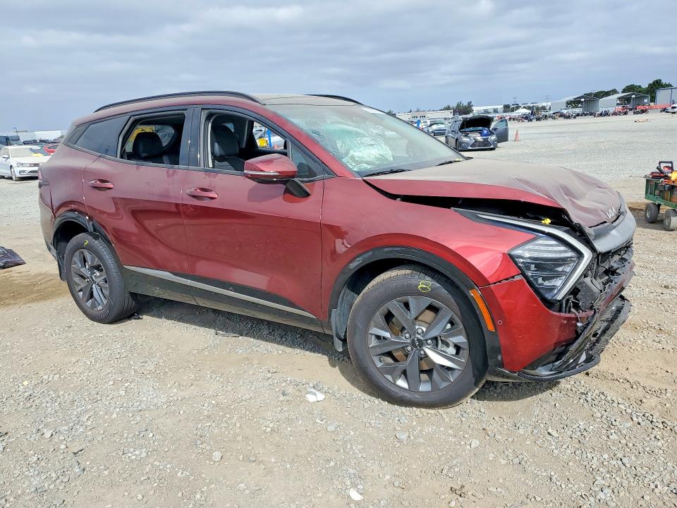 2023 Kia VIN KNDPXCAG6P7073818 COPART salvage auction — FRONT END, CA - SALVAGE CERTIFICATE, sold $125 on 2026-07-21 (photo 4)