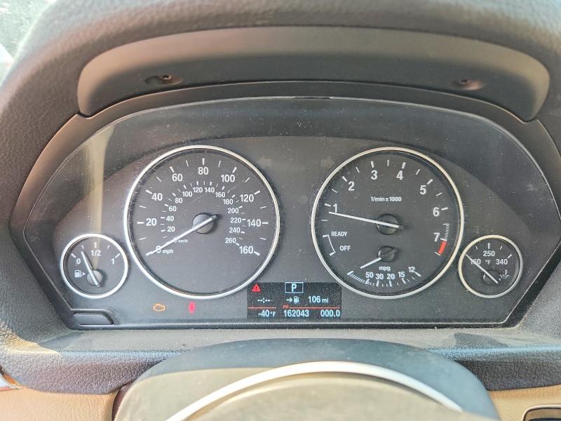 2014 BMW 3 series VIN WBA3B3C53EJ978281 COPART salvage auction — MINOR DENT/SCRATCHES, CO - DIS/DLR/EXP ONLY CLEAN TITLE, sold $775 on 2026-07-20 (photo 9)