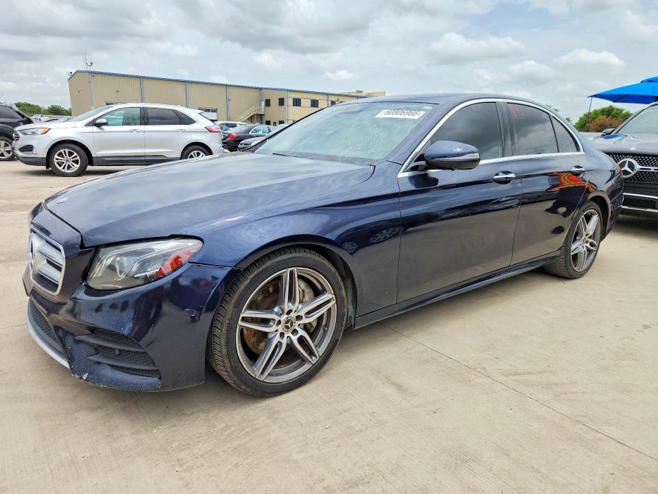 2019 Mercedes-benz E-klasse VIN WDDZF4JB9KA666404 COPART salvage auction — FRONT END, TX - CERTIFICATE OF TITLE (P), sold $11,400 on 2026-07-30 (photo 1)