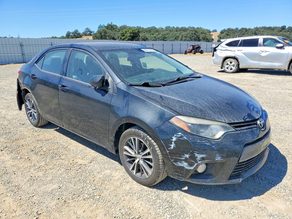2016 Toyota Corolla VIN 5YFBURHE5GP468579 COPART salvage auction — REAR END, Salvage Title, sold $2,850 on 2026-07-31 (photo 4)