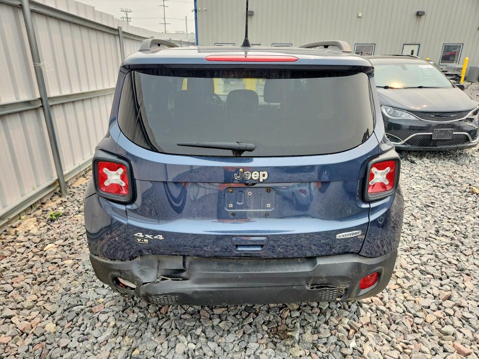 2021 Jeep Renegade VIN ZACNJDBB5MPM41001 COPART salvage auction — REAR END, Wi - Cert Of Title-Claim Paid, sold $5,500 on 2026-08-17 (photo 6)