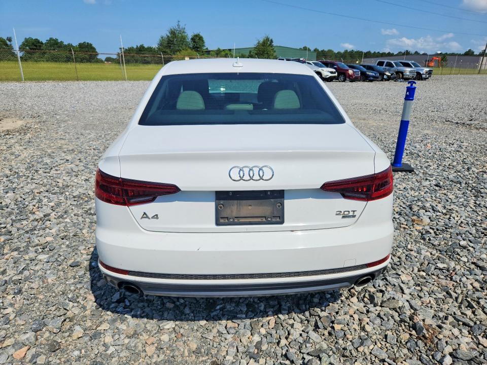 2018 Audi A4 VIN WAUKMAF45JA090414 COPART salvage auction — FRONT END, Ga - Cert Of Title-Rebuilt Flood, sold $2,000 on 2026-07-28 (photo 6)