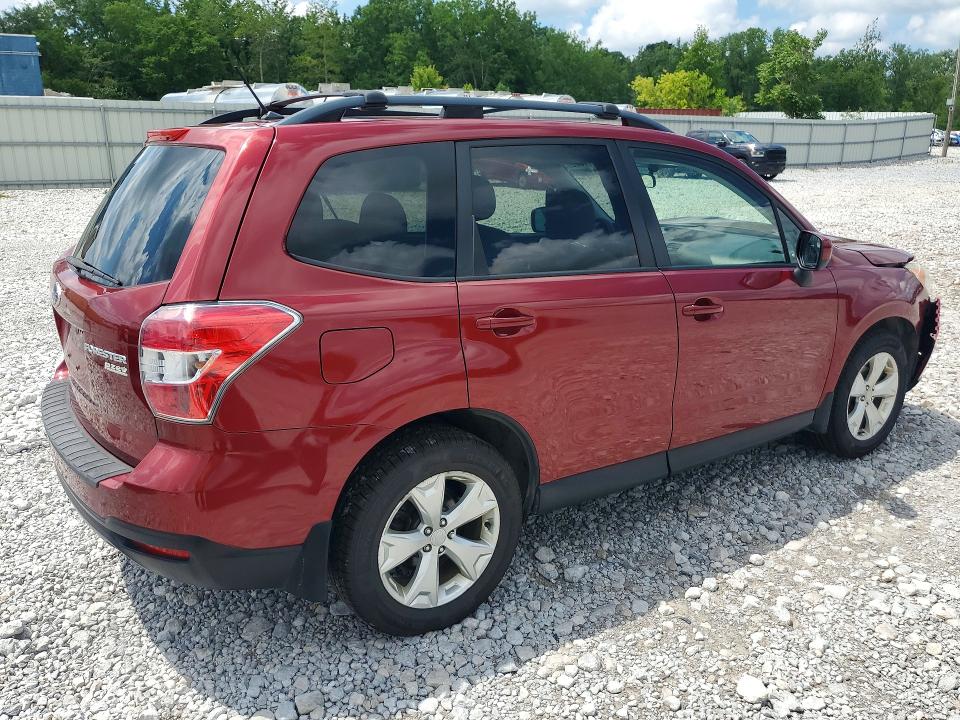 2015 Subaru Forester VIN JF2SJADC7FH453477 COPART salvage auction — FRONT END, Oh - Cert Of Title-Salvage, sold $550 on 2026-07-31 (photo 3)