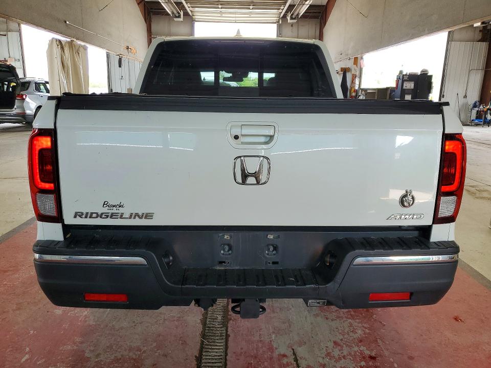 2020 Honda Ridgeline VIN 5FPYK3F56LB013494 COPART salvage auction — WATER/FLOOD, Pa - Cert Of Salvage-W=Flood Veh, sold $9,700 on 2026-08-17 (photo 6)