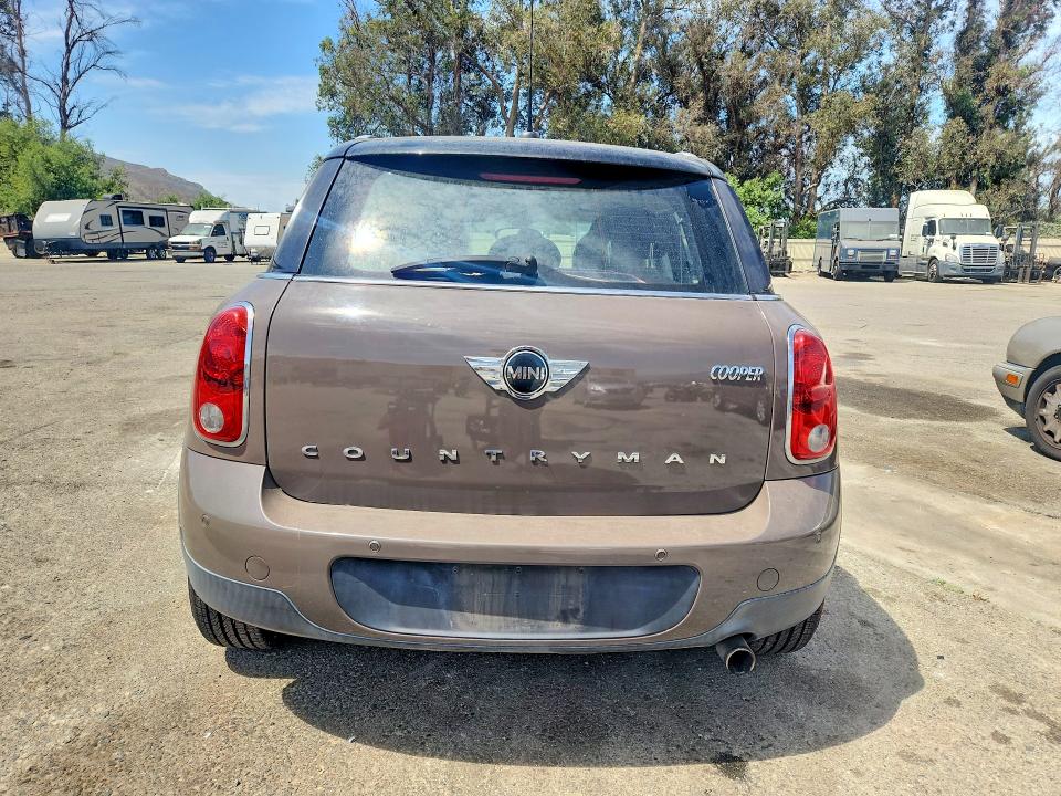 2015 Mini Cooper VIN WMWZB3C59FWR43601 COPART salvage auction — MINOR DENT/SCRATCHES, CA - DIS/DLR/EXP APP FOR DUP CLEAN, sold $775 on 2026-07-24 (photo 6)