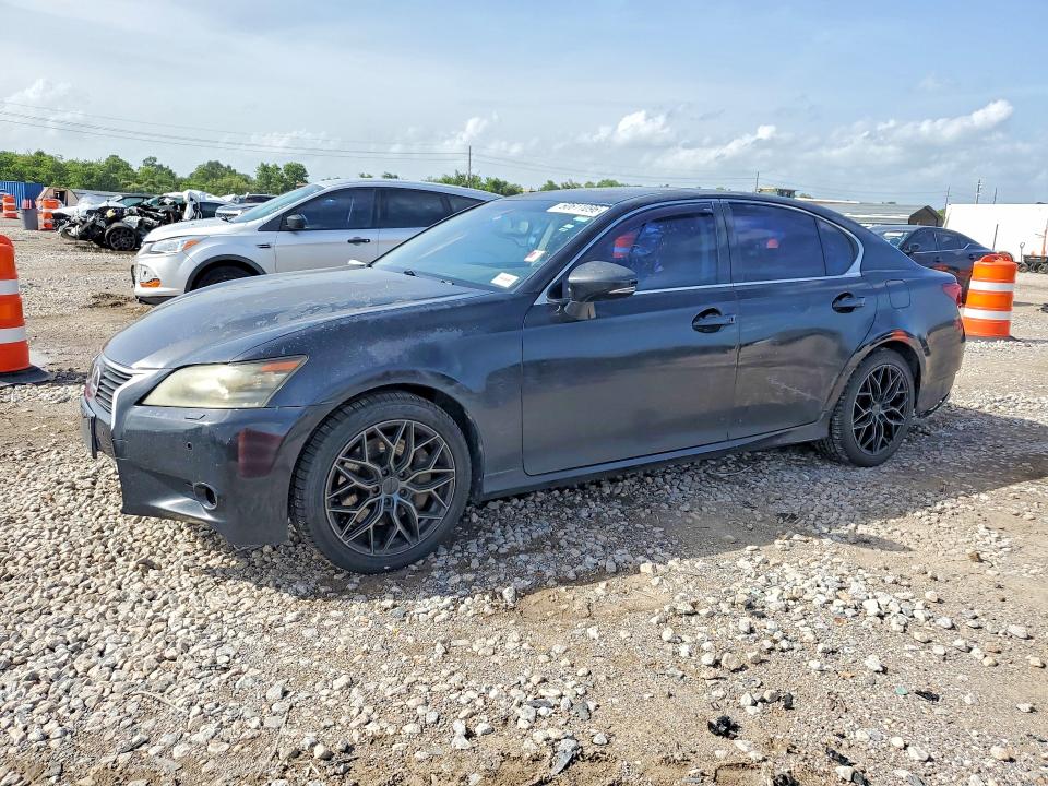 2013 Lexus Gs 350 VIN JTHCE1BLXD5014880 COPART salvage auction — FRONT END, TX - CERTIFICATE OF TITLE (P), sold $2,200 on 2026-07-23 (photo 1)