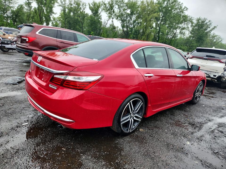 2017 Honda Accord VIN 1HGCR2F15HA278236 COPART salvage auction — SIDE, CT - CERT OF TITLE-SALVAGE, sold $7,000 on 2026-08-21 (photo 3)