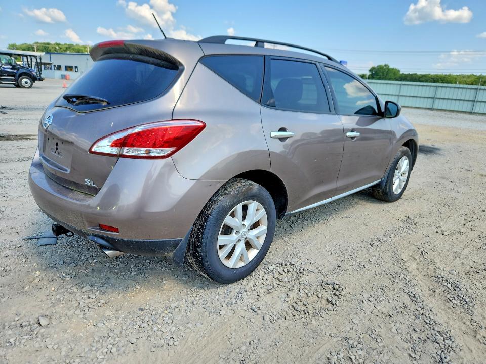 2011 Nissan Murano VIN JN8AZ1MU8BW066474 COPART salvage auction — MECHANICAL, AR - CERTIFICATE OF TITLE, sold $60 on 2026-07-29 (photo 3)