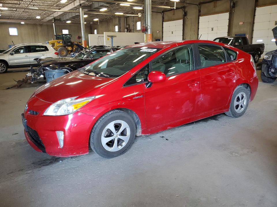 2015 Toyota Prius VIN JTDKN3DU4F0461476 COPART salvage auction — MECHANICAL, Mn - Certificate Of Title, sold $225 on 2026-07-28 (photo 1)