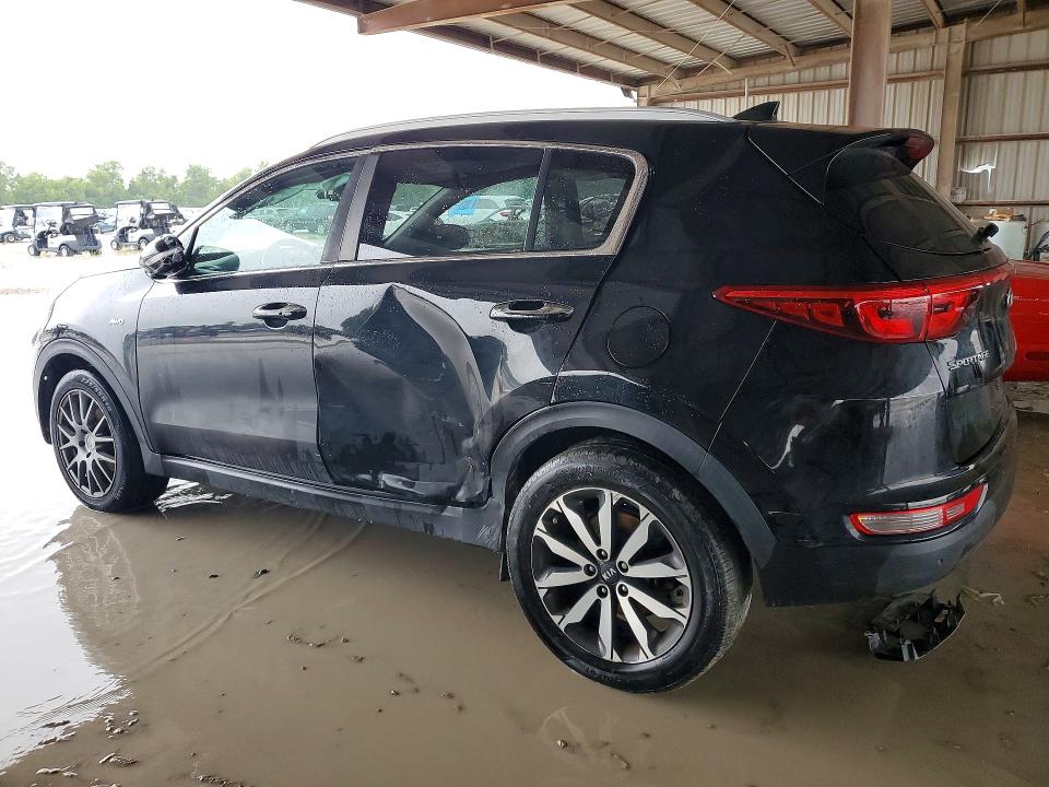 2017 Kia Sportage VIN KNDPNCAC4H7229486 COPART salvage auction — SIDE, Tx - Certificate Of Title, sold $2,700 on 2026-07-17 (photo 2)