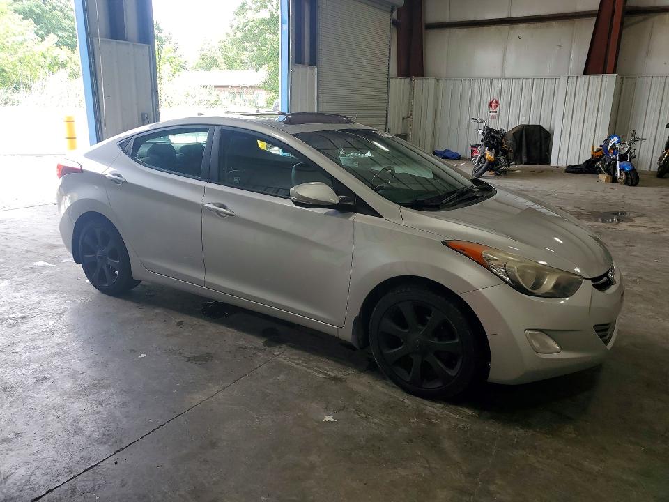 2013 Hyundai Elantra VIN KMHDH4AE5DU693847 COPART salvage auction — MECHANICAL, NY - CERTIFICATE OF TITLE, sold $525 on 2026-07-27 (photo 4)