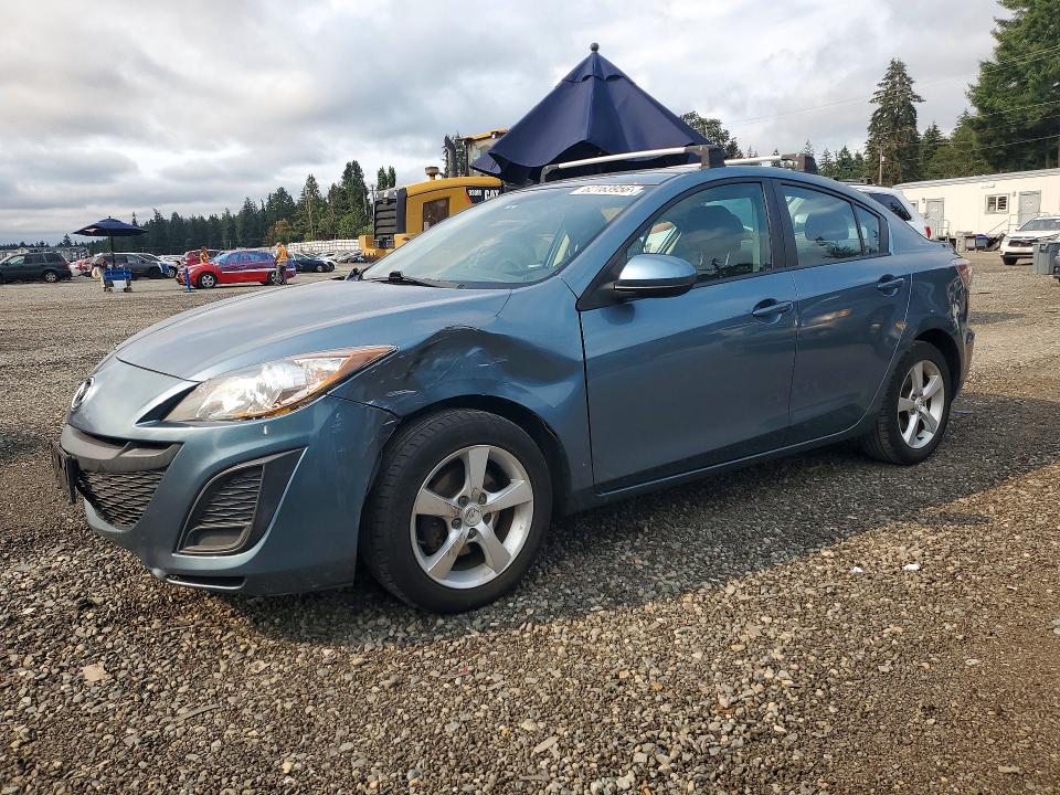 2011 Mazda 3 VIN JM1BL1UG1B1487221 COPART salvage auction — FRONT END, Wa - Bill Of Sale, sold $600 on 2026-07-31 (photo 1)