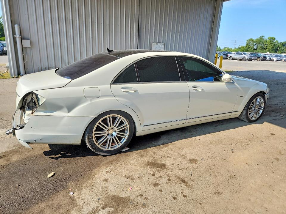 2008 Mercedes-benz S class VIN WDDNG76X38A162246 COPART salvage auction — FRONT END, In - Certificate Of Title, sold $2,781 on 2026-08-10 (photo 3)